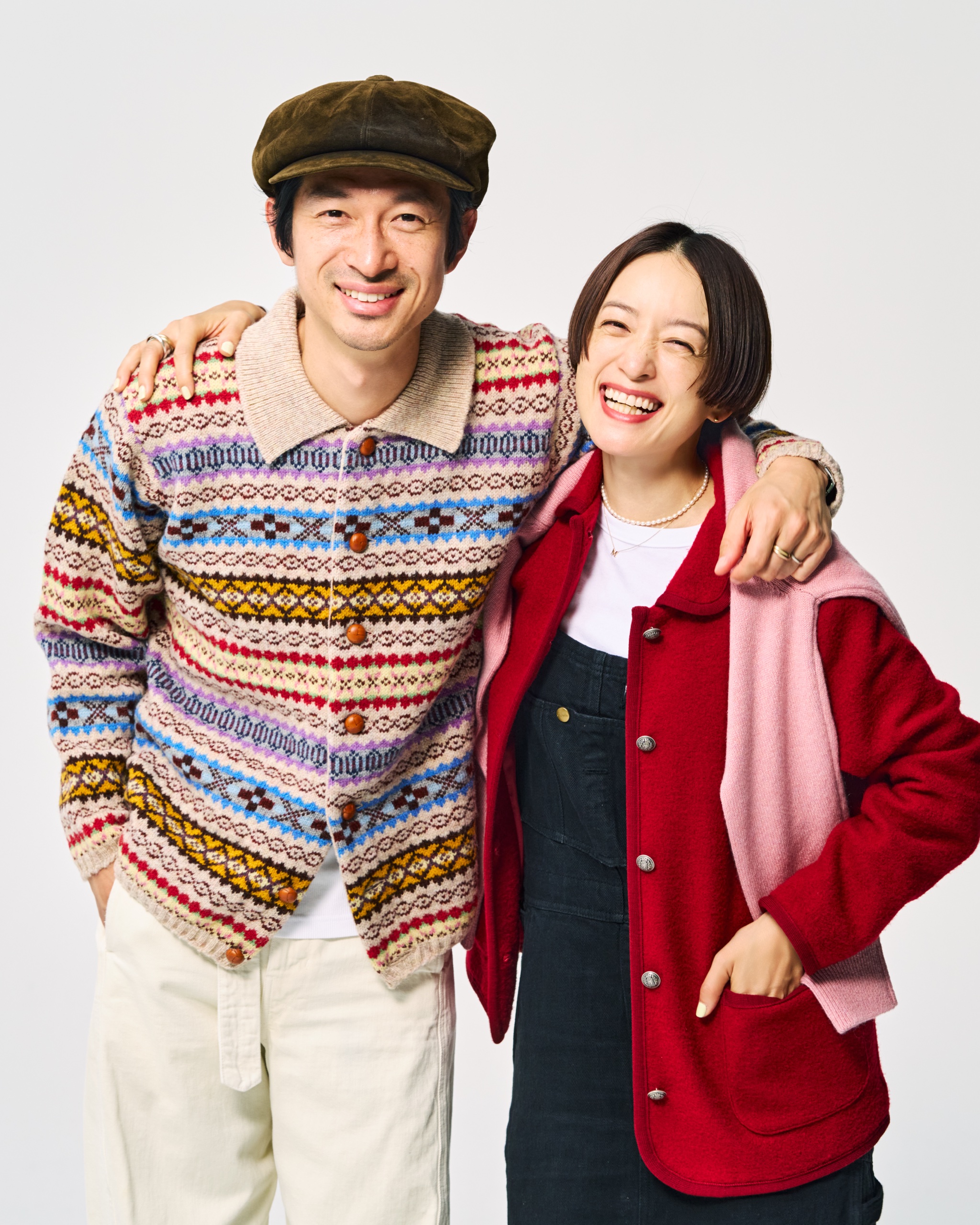 高山都・安井達郎 全身写真