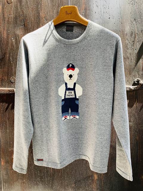 パパスのシロクマさんクルーネックセーター!! | Papas