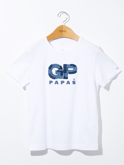 Mademoiselle NONNONの「マイルド天竺 GPロゴ半袖Ｔシャツ」 | Papas