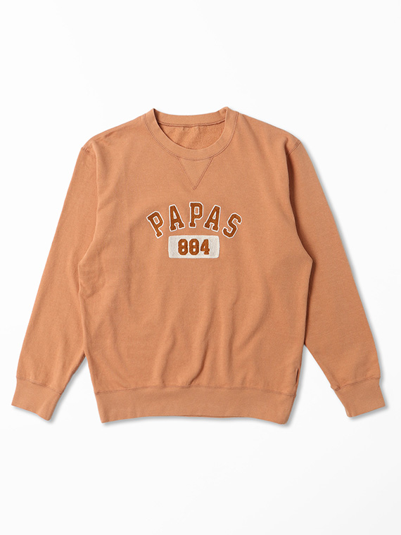 モンサンミッシェル爽 1飛び裏毛 クルーネックトレーナー