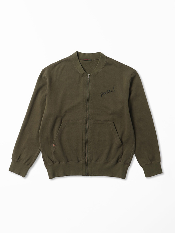 モンサンミッシェル爽 1飛び裏毛 ブルゾン