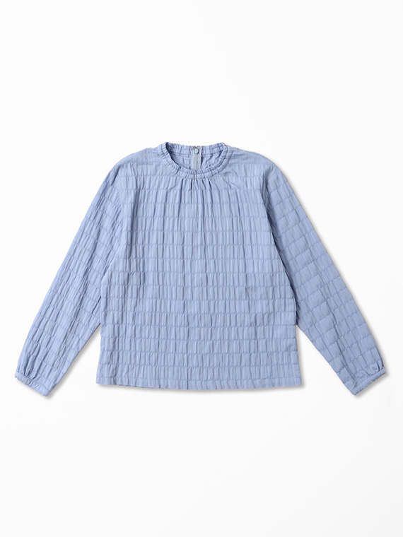 ソフトサッカー シャーリングTブラウス