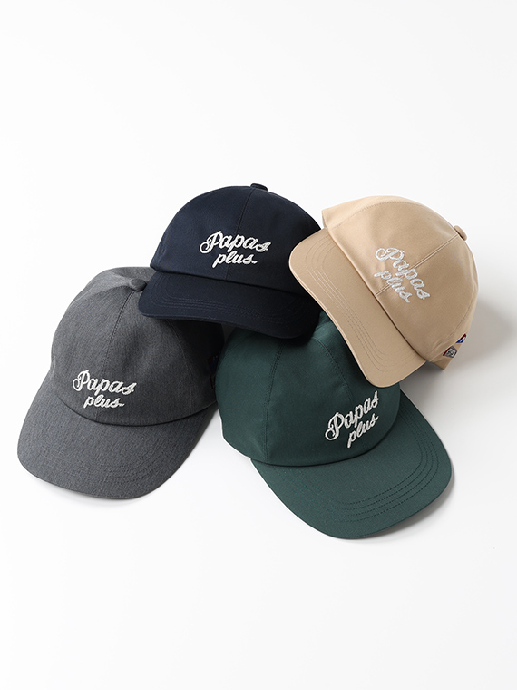 ポリエステル/コットンライトツイルストレッチ ベースボールキャップ