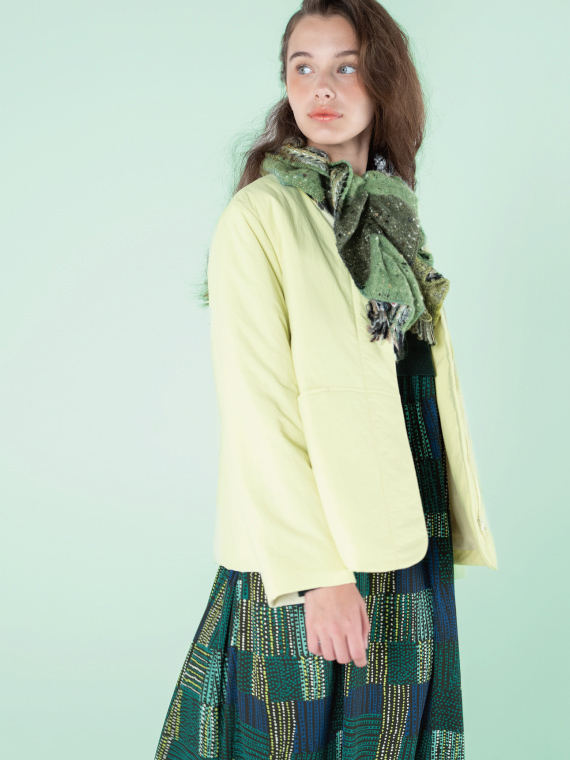 ナイロン タスラン ショート コート