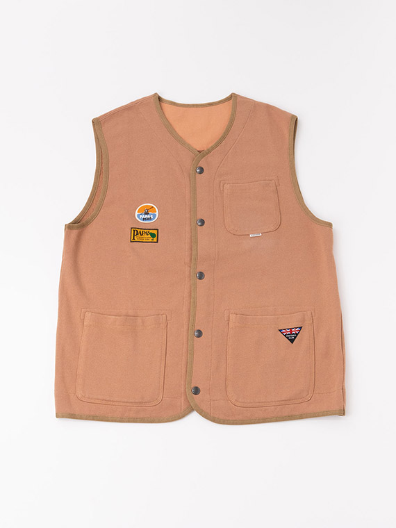 ＼再入荷／【SALE】セントラル裏毛 スウェットベスト