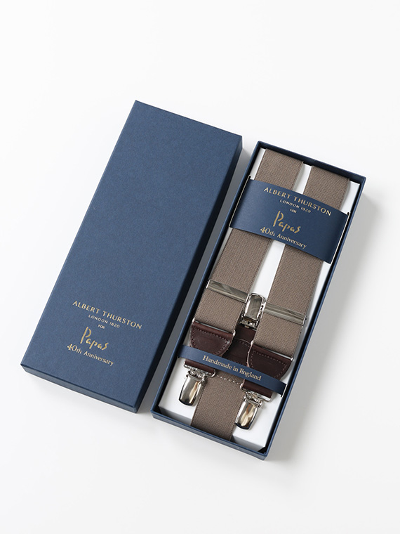 <ALBERT THURSTON×Papas>40周年記念サスペンダーA