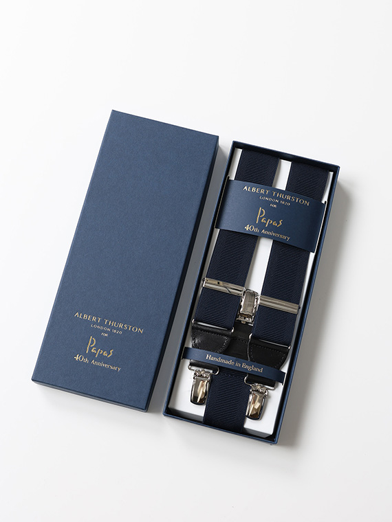 <ALBERT THURSTON×Papas>40周年記念サスペンダーB