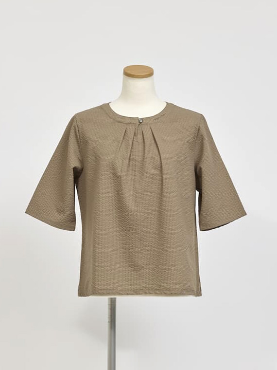 ＼再入荷／【SALE】ミニギンガムサッカー デザインプルオーバー