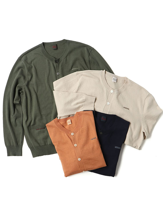 モンサンミッシェル天竺12G ニットカーディガン