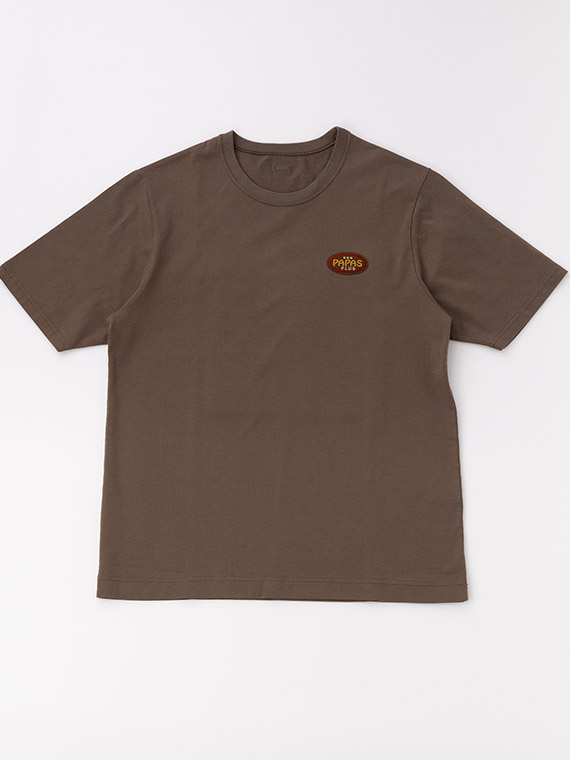 ＼再入荷／【SALE】40/2天竺 ワッペンTシャツ