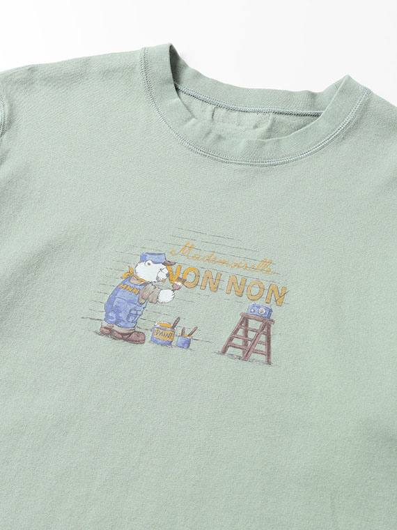 ペイントベアプリントトレーナー