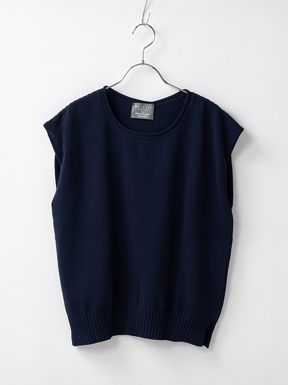 <MUSETTI>ムゼッティー ニットベスト