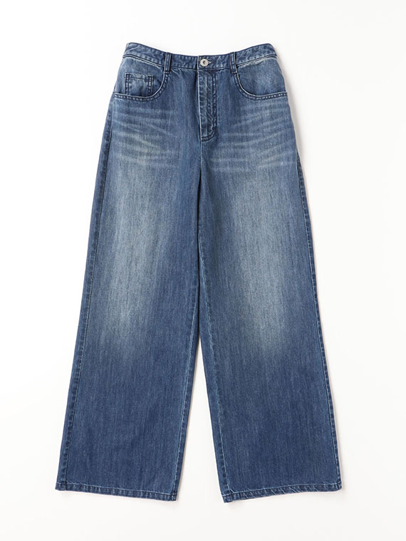 9オンス リサイクルデニム ファイブポケット パンツ