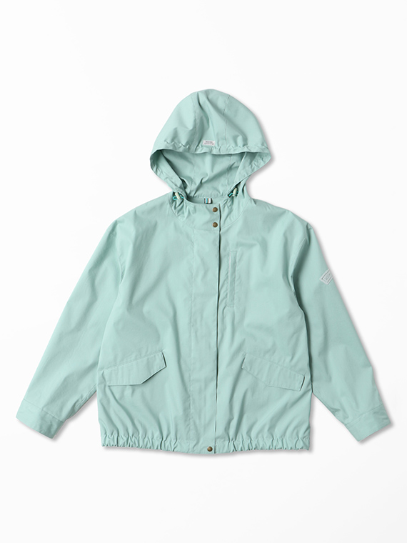 コットンソロテックスウェザーストレッチ撥水 フード付きブルゾン