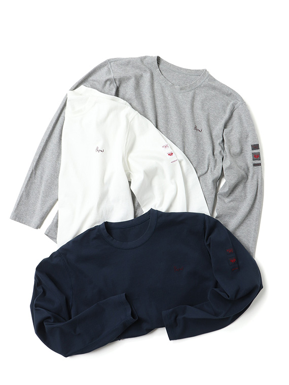 40/2甘撚コンパクトヤーン天竺 Tシャツ