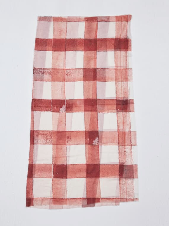 【SALE】<MYLAB>マイラブ チェックプリントストール