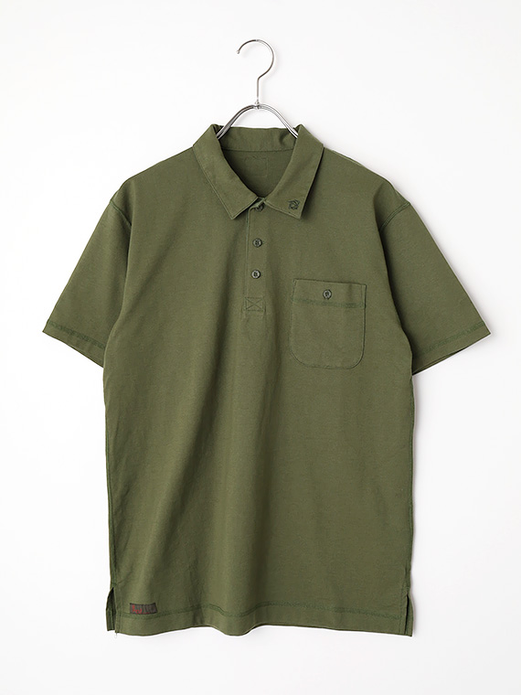 再入荷／【SALE】エアマドレ天竺 半袖ポロシャツ（MENトップス