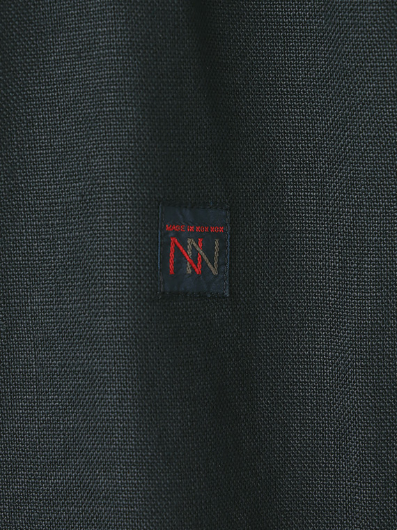 SALE】リネン高密度マット弱シルCC加工 ステンカラーブルゾン【60th