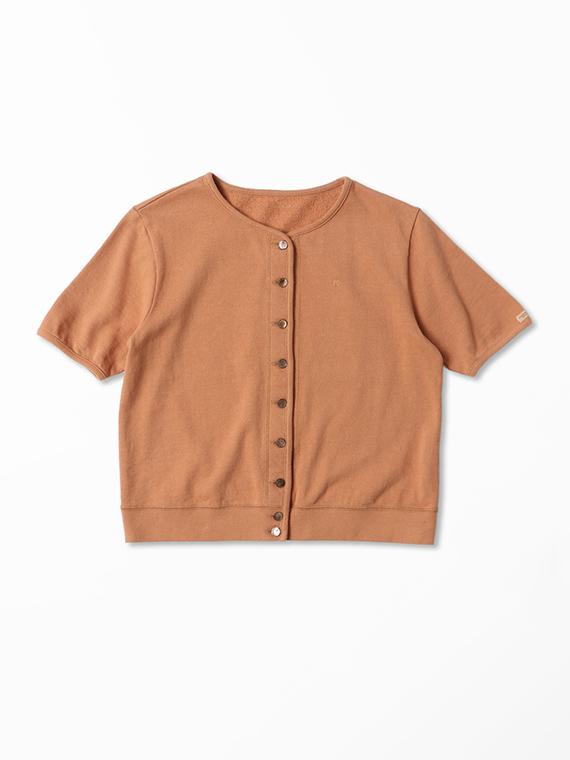 モンサンミッシェル爽 前ボタンあきカーディガン[5分袖]