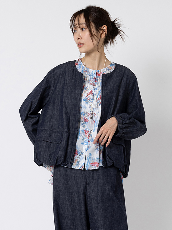 6オンス ムラデニム ジャケット