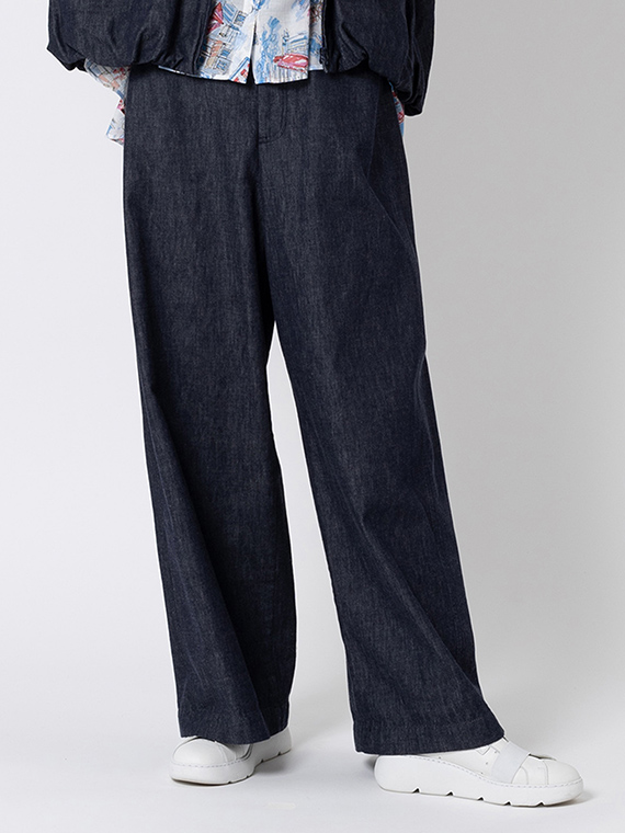 6オンス ムラデニム パンツ