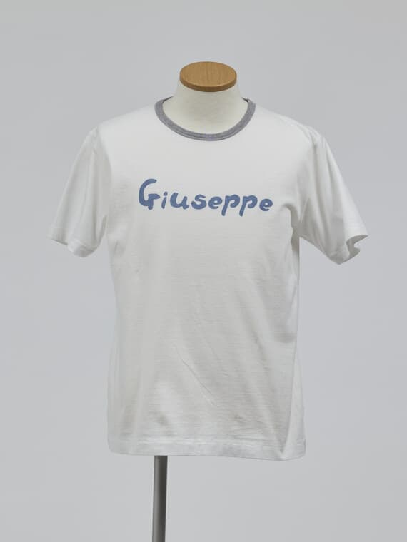＜予約品＞40/2グレース天竺プリントTシャツ【Giuseppe】