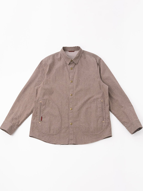 【SALE】モンサンミッシェルデニム シャツ型ブルゾン