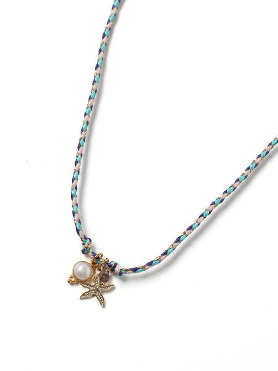 <ELI ON EAR>エリ オン イヤー ストリングネックレス