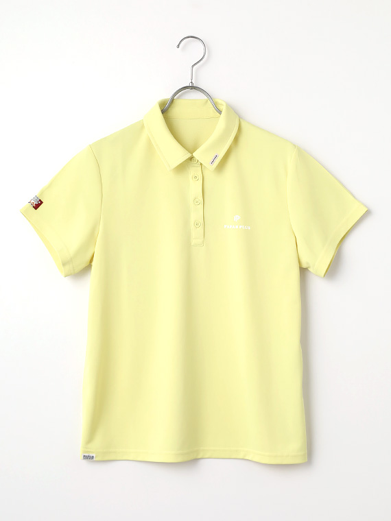 【SALE】レディースGOLF フルダル・バックハニカム 台衿付き半袖ポロシャツ