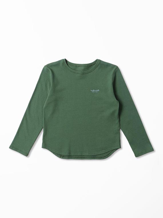 モンサンミッシェル爽 クルーネックTシャツ[長袖]