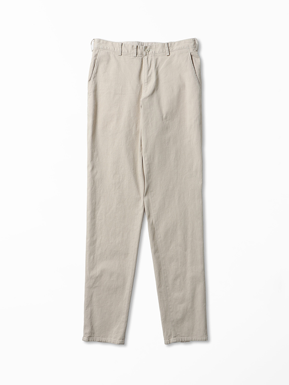 モンサンミッシェルデニムストレッチ ノータックパンツ