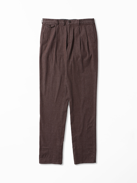 モンサンミッシェルデニムストレッチ 2タックパンツ