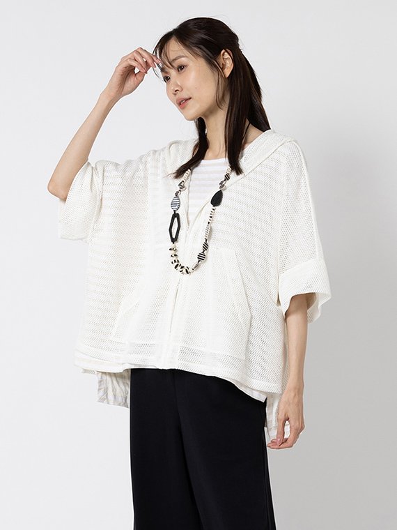 ラッセル メッシュ パーカ