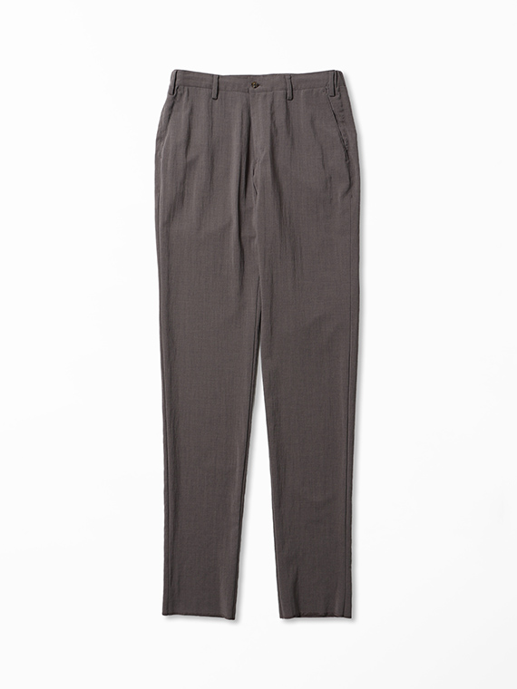 ポリエステルストレッチクロス ノータックパンツ