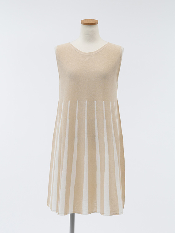 ロマーノ ニット ノースリーブ チュニック