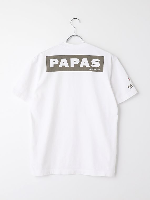 【USA】PAPASプリントTシャツ