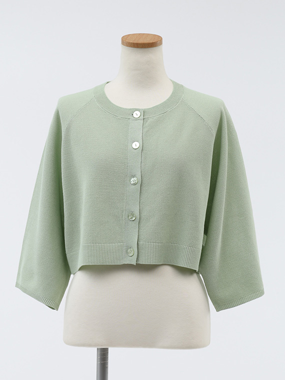 シャーリーカーン クルーネック ニット カーディガン