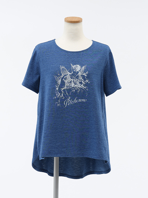 《入荷リクエスト受付中》 ヴィンテージ 天竺 エンジェルプリント Tシャツ