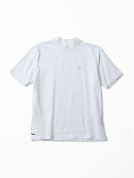 スーピマベア天竺 ボトルネックTシャツ