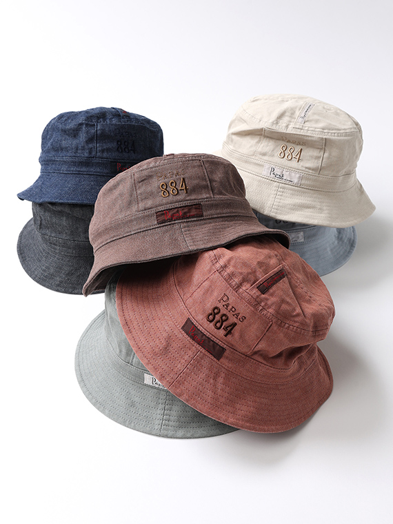 モンサンミッシェルデニムストレッチ 平天ハット