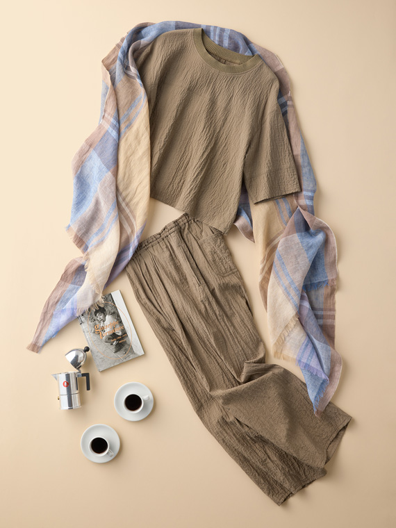 ライトサッカーオーバーTブラウス