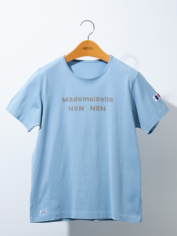 定番天竺ロゴプリントTシャツ[半袖/ゆったりサイズ]（WOMENトップス・Tシャツ・Mademoiselle NONNON）| Papas WEB  SHOP