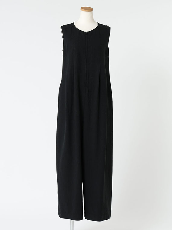 テンセル コットン リネン ツイル コンビネゾン