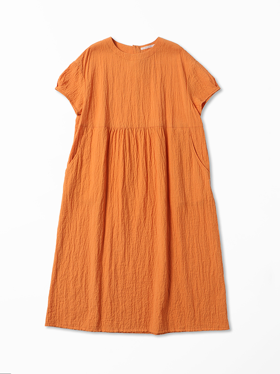 ライトサッカーノーカラーオーバーサイズワンピース