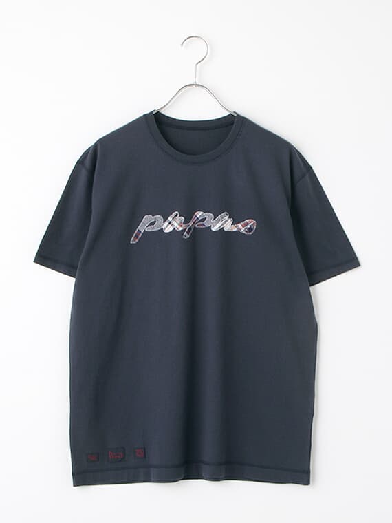 【WEB限定】Papasアップリケ&サイプリントTシャツ【店頭受取 