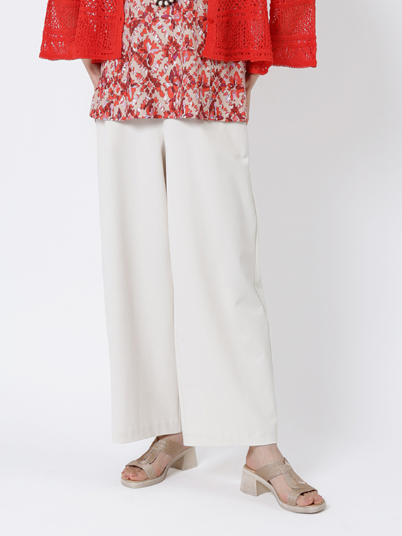 クールハイテンションワイドパンツ【ゴムウエスト】