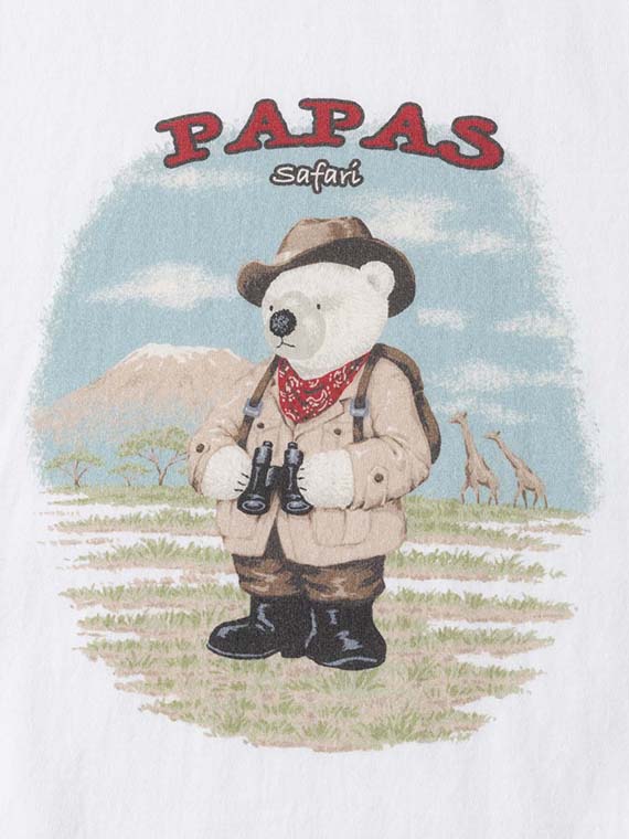 リネン刺繍シャツ【SAFARI】（MENトップス・シャツ・Papas