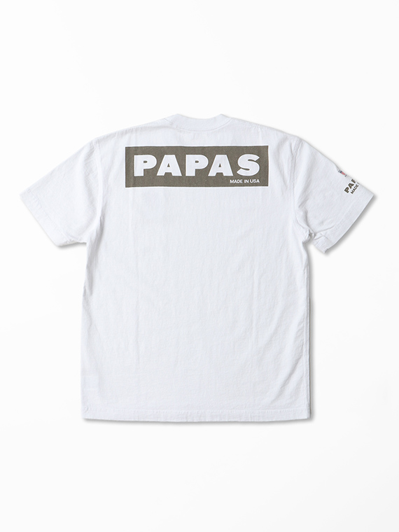 ＼再入荷／【USA】PAPASプリントTシャツ