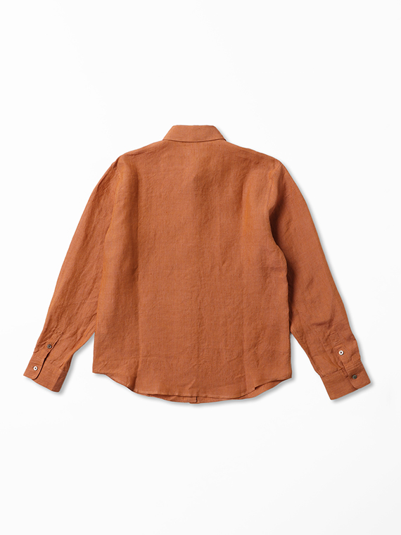 リネンシャンブレーシャツ[長袖]（WOMEN新着・Mademoiselle NON NON