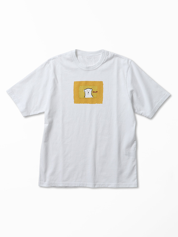 CLASSIC天竺 クマモチーフ 半袖Ｔシャツ